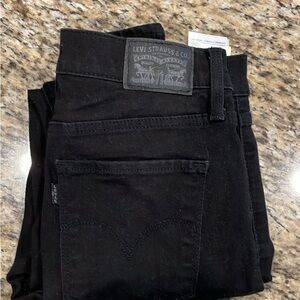 Levi's 720 Women's Black High Rise Skinny Jeans